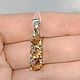 Серебряная подвеска с султанитами. Подвеска. Ksenia-jewelry-. Ярмарка Мастеров.  Фото №5
