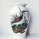 Portmeirion Birds of Britain редкая Ваза для цветов 21 см. Вазы. Decor.mylove. Интернет-магазин Ярмарка Мастеров.  Фото №2
