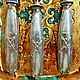 Винтаж: Антикварный набор для сервировки мяса Flambeau серебро Франция. Кухонная утварь винтажная. Антиквариат и винтаж из Франции. Интернет-магазин Ярмарка Мастеров.  Фото №2