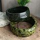 Dark and light bracelets . Hard bracelet. magic minerals. Online shopping on My Livemaster.  Фото №2