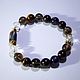 Bracelet for good luck and health for Aquarius 1 decade. Bead bracelet. Beautiful jewelry from stones. My Livemaster. Фото №4