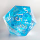 Заказать Большой дайс D20 для DnD Мерцающий портал. Geek Shelf. Ярмарка Мастеров. . Фишки и кости Фото №3