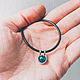 Серебряная подвеска с зеленым агатом. Подвеска. ОКО JEWELRY/Серебро Татьяны Щаповой. Интернет-магазин Ярмарка Мастеров.  Фото №2