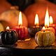 Тыквенный Шабаш набор свечей. Свеча-активатор. Майя (black-candle). Ярмарка Мастеров.  Фото №8