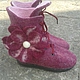 Валяные ботинки, Обувь для детей, Калуш,  Фото №1