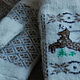 Women's mittens with deer and stars. Mittens. wool_sock Julia. Online shopping on My Livemaster.  Фото №2