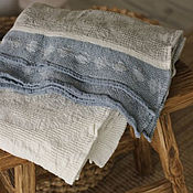 Дача и сад handmade. Livemaster - original item Towel made of pure linen for bath, SPA and sauna-ECO SERIES. Handmade.