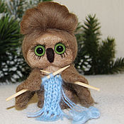 Куклы и игрушки handmade. Livemaster - original item Owl on all wings mistress. Handmade.