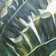 Banana palm Bali oil Painting. Pictures. Viktorianka. My Livemaster. Фото №5