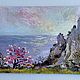  Oil painting sketch Landscape ' Spring. Simeiz'. Pictures. Fine Art for Joy. Online shopping on My Livemaster.  Фото №2