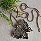 Large 'Butterfly' pendant Black and Light Marcasites, Pendant, Moscow,  Фото №1