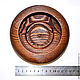 Textured bowl is a wooden dish made of pine. 14,5cm. V12. Plates. ART OF SIBERIA. My Livemaster. Фото №5
