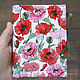 Notebook with beautiful inserts Poppy field (A6, 70 white sheets), Notebooks, Krasnogorsk,  Фото №1