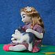 Laura. The author's felt doll with kitten, Dolls, Moscow,  Фото №1
