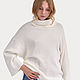 Sweater cashmere 'Milky white'. Sweaters. Nastasia Sabio. Online shopping on My Livemaster.  Фото №2