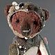 Тедди мишка Сильда (полу примитив). Мишки Тедди. Teddy-ot-Vileny. Коллекционная ручная работа. Ярмарка Мастеров.  Фото №4