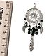 Кулон из серебра с черным агатом "Ловец снов". Подвеска. Newstylejewelry. Ярмарка Мастеров.  Фото №6