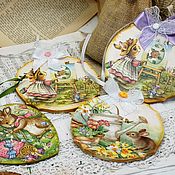 Сувениры и подарки handmade. Livemaster - original item Souvenirs pendants bunnies. Handmade.