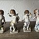 Винтаж: 4 антикварных ангелочка Rudolstadt Thüringen 13 см. Статуэтки винтажные. Traumpuppen (Куклы моей мечты). Интернет-магазин Ярмарка Мастеров.  Фото №2
