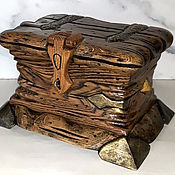 Русский стиль handmade. Livemaster - original item box chest. Handmade.
