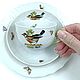 Чайное трио Herend Rothschild 1943-44 гг. / 280425. Чайные пары. Phoenix Antique • Феникс Антик. Ярмарка Мастеров.  Фото №12