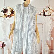 Одежда handmade. Livemaster - original item Knitted set in boho style,size ,48-54,cotton.. Handmade.