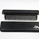 Wooden comb made of stained oak in a case with Inc pearl mammoth. Combs. WoCo. Online shopping on My Livemaster.  Фото №2