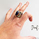 Ring 'Klimt'. Rings. Sergej Dementjev (desef). My Livemaster. Фото №5