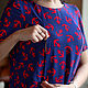 Платье "Якоря" для беременных и кормящих. Платья. Dress4mums. Интернет-магазин Ярмарка Мастеров.  Фото №2