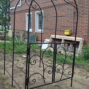 Дача и сад ручной работы. Ярмарка Мастеров - ручная работа Арка "Тропикана" с дверцами. Handmade.