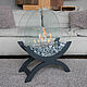Bio fireplace outdoor Lounge 'Graphite', Fireplaces, St. Petersburg,  Фото №1