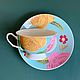 Чайная пара.Англия. Sainsbury’s HOME. Чайные пары. Vintage_shop. Интернет-магазин Ярмарка Мастеров.  Фото №2
