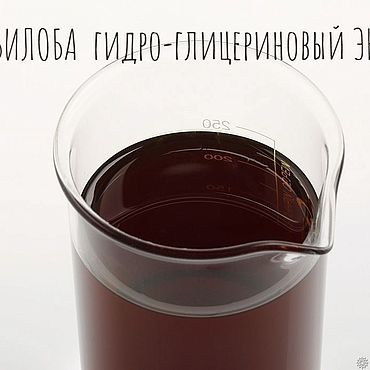 Материалы для творчества ручной работы. Ярмарка Мастеров - ручная работа Гинго-билоба водно-глицериновый экстракт 50 гр, 100 гр, 250 гр. Handmade.