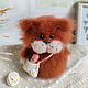 A cat with a doctor's sausage:) interior toy. Gift. Stuffed Toys. fairy Polina. Online shopping on My Livemaster.  Фото №2