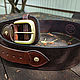 Ranger leather belt, 70mm. Straps. Labour. Online shopping on My Livemaster.  Фото №2