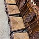 Винтаж:  Комплект из 5 старинных стульев. Мебель винтажная. Антиквариат и Винтаж. Ярмарка Мастеров.  Фото №5