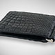 Зажим для купюр из крокодиловой кожи Подари LUXE!. Зажимы. Подари LUXE!. Ярмарка Мастеров.  Фото №5