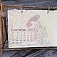 Desktop calendar Japan for 2015 handmade. Calendars. Handmade paper by Alla Vittenberg. My Livemaster. Фото №5