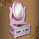 Minikomod with mirror 'Flirting', Mini Dressers, Tula,  Фото №1