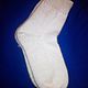 Elegant white socks. Socks. Warm comfort. Online shopping on My Livemaster.  Фото №2