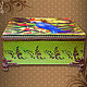 Box coils 'birds of Paradise'. Box. Handmade with Love. Online shopping on My Livemaster.  Фото №2