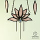Nine-winged Pink Lotus pendant earrings (p-020-16-e-001-04)