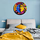 Round modern painting 'Sun and Moon' D 50 cm. Pictures. Art by Tanya Shest. My Livemaster. Фото №4