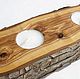Подсвечник деревянный. Подсвечник из дерева "Млечный путь", Подсвечники, Курган,  Фото №1