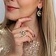Кольцо Солнце. Кольца. Quadrojewelry. Интернет-магазин Ярмарка Мастеров.  Фото №2