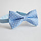 Tie the Blue lagoon / bow tie, blue wedding. Ties. Respect Accessories. Online shopping on My Livemaster.  Фото №2