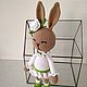 Bunny Spring in white dress . Stuffed Toys. ToysAndToys. Online shopping on My Livemaster.  Фото №2