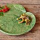 Керамическая тарелочка листик с Лягушкой квакушкой. Статуэтка. Керамика Dilь_art (Dilart). Ярмарка Мастеров.  Фото №5