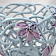 Pots Purple flowers. Pots1. Elena Zaychenko - Lenzay Ceramics. My Livemaster. Фото №6