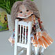 Doll made of Asenka fabric. Interior doll. khobbi (01anna-dolls). Online shopping on My Livemaster.  Фото №2